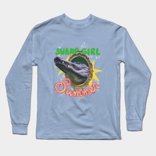 Swamp Girl Summer - Gator Long Sleeve T-Shirt